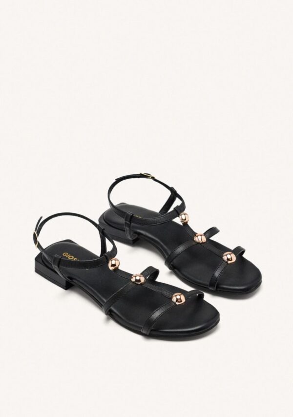 75076   SANDALIAS PIEL TACHAS STINNETT
