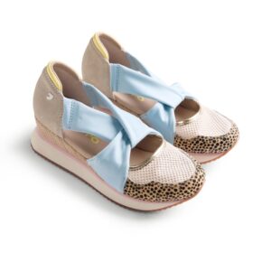 Sandalias de cuña de mujer estilo deportivo