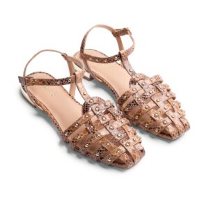 SANDALIAS CANGREJERAS PIEL TRENZADA DIGHTON
