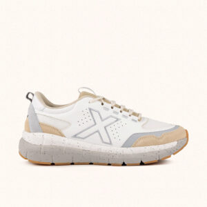 MUNICH KAVA 29 Zapatilla Deportiva de Estilo Urbano Blanca y Beige